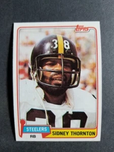 1981 Topps SIDNEY THORNTON card # 61   [card 3] - Picture 1 of 2