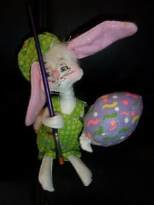 MUÑECA ANNALEE MUÑECA CONEJITO ARTISTA PASCUA 6 PULGADAS NUEVA - Imagen 1 de 2