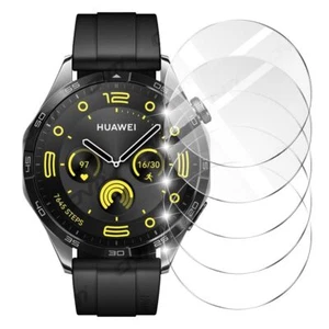 1Pc/2Pcs Anti-Scratch Tempered Glass Film for Huawei Watch GT4 41mm / 46mm - Picture 1 of 14