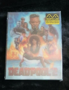 Manta Lab Deadpool 2 Exclusive BluRay Steelbook ME#20 / Full Lenticular Slip Box - Bild 1 von 2