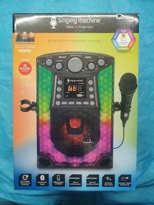 Sistema de Karaoke The Singing Machine Bluetooth CD+G, blanco o negro tu eliges - Imagen 1 de 11