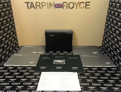 Juego de manual manual del propietario Bentley Arnage T 2002. TSD8260 Bentley Arnage #BAT-01 Foto 1 de 4