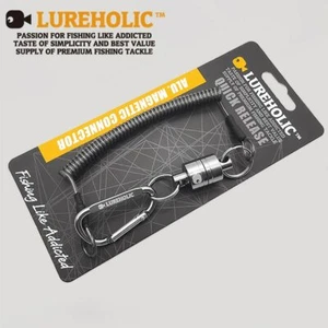 Lureholic Net Release Fly Fishing Aluminum Strong Train Net Holder 7.7LB Lanyard - Picture 1 of 4