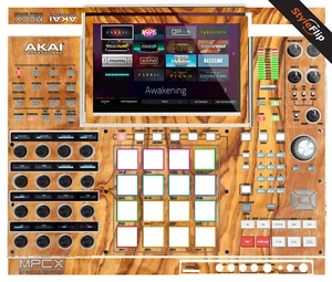 Recubrimiento Akai MPC-X SE | Madera 6 | Calcomanía protectora | StyleFlip Skins - Imagen 1 de 1