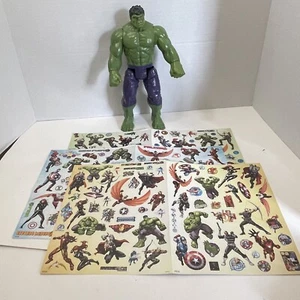 Hasbro The Incredible Hulk Green Avengers 12" Action Figure Toy 2013 W/ Stickers - Picture 1 of 13
