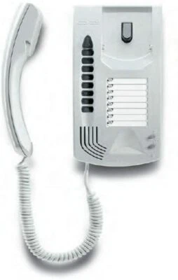 Vimar Elvox 6200 Citofono Petrarca da parete bianco 5 fili elettronico