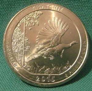 2015-P  Washington 25c-ATB Series-Kisatchie-Choice Uncirculated-#402-27 - Picture 1 of 2