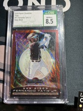 Fernando Tatis 2020 Panini Chronicles Titan #11 RUBY WAVE /199 San Diego Padres