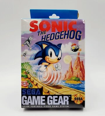 Sonic the Hedgehog (Sega Game Gear, 1991) New Sealed OEM Gradeable Sonic 1 GG - Image 1 of 4