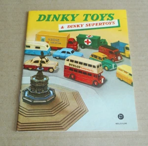 DINKY TOYS & SUPERTOYS ancien catalogue Belgique - ORIGINAL 1957 - Picture 1 of 8