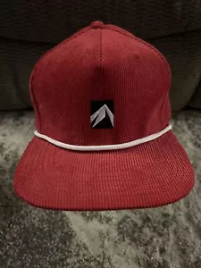 Outfitter Trading Co Hat Cap Courdory Red Rope Leather Adj Strap NEW - Picture 1 of 8