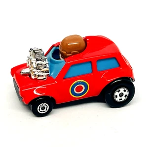 Matchbox Lesney Superfast 14 Mini Ha Ha in red, rare very pale pink driver mint! - Picture 1 of 4