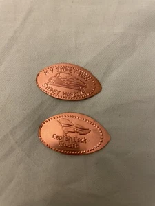 Sydney Australia Penny Set Elongated Coin 2000 Sydney Harbor Captain Cook Cruise - Picture 1 of 1