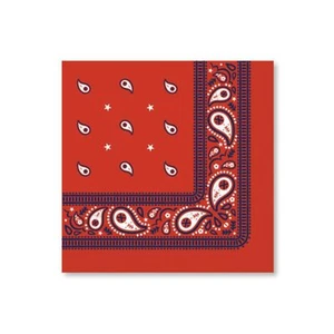 Bonjour Fete THOMAS & FRIENDS™ Large Red Bandana Napkins - THOMAS & FRIENDS™ ... - Picture 1 of 8