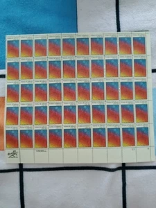 SCOTT #2031 SHEET OF 50 "SCIENCE AND INDUSTRY" US STAMPS 20 CENT FACE - MINT NH - Picture 1 of 8