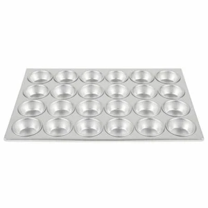 Bandeja para magdalenas Vogue Cup en aluminio - Antiadherente - 3,5 cm 24 piezas - Imagen 1 de 2