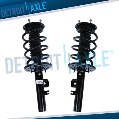 Pair (2) Front Struts w/ Coil Spring Assembly for 2009 2010 2011 2012 Ford Flex - Image 1 of 4