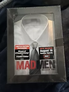 Mad Men Season Two 4 DVD Disc Set Factory Sealed - Picture 1 of 2