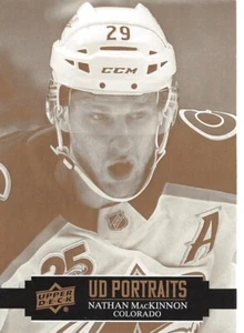 2021-22 Upper Deck Portraits #P27 Nathan MacKinnon - Picture 1 of 2