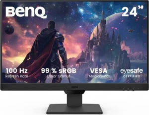 BenQ GW2490 Monitor 23.8" FHD 1920x1080 IPS HDMI DP 100Hz Lautsprecher - Bild 1 von 4