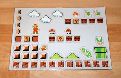 Super Mario Maker Nintendo Magnet Puzzle Set 30th anniversary Bros. Wii U 3DS - Bild 1 von 4
