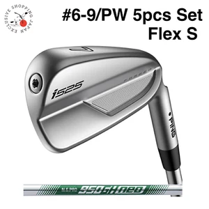 PING Golf i525 Iron Set #6-9 + PW 5pcs Set NS PRO 950GH Neo Steel Shaft S-Flex - Picture 1 of 13