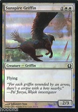 MTG - Return to Ravnica - Sunspire Griffin - Foil - NM