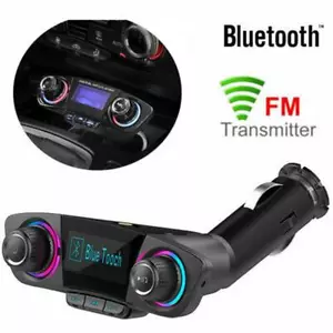 BT06 Car bluetooth Hands-free bluetooth FM Transmitter Car Charger Car MP3 Playe - Picture 1 of 3