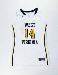 Nike West Virginia Basketball Practice Tank Jersey Women's Medium White 618495 - Picture 1 of 2