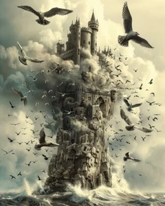 Whimsical Worlds: Bizarre and Eccentric 8x10 Art Prints to Amaze 68431032 - Picture 1 of 1