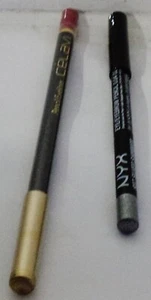 2 Type Eyeliner NYX Eye & Eyebrow SILVER SHIMMER &CELAVI Eyeliner FUCHSIA - Picture 1 of 1