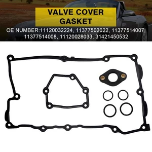 Rocker Cover Gasket Seal Kit 11377502022 Fits BMW E87 E46 318Ci E90 E91 E83 E85 - Picture 1 of 10