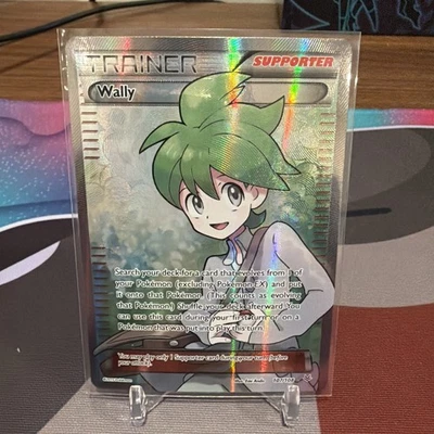Wally (107 Full Art) 107/108 Roaring Skies Holo Pokemon - Image 1 of 2
