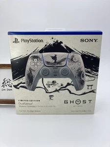 Controller PlayStation 5 DualSense Ghost of Yotei Nero Edizione Limitata PS5 Nuovo - Foto 1 di 8