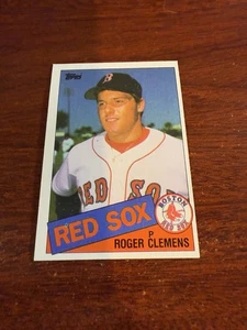 Tarjeta de novato 1985 Topps #181 Roger Clemens - Imagen 1 de 2