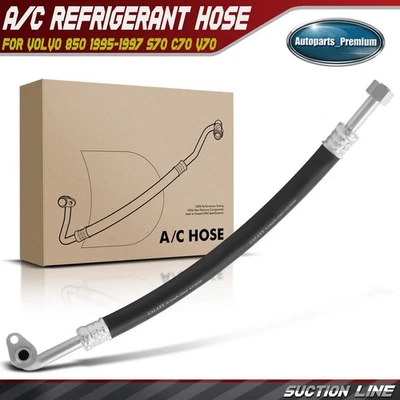 Suction Line for Volvo 850 1995-1997 S70 98-00 C70 V70 Compressor to Evaporator Foto 1 de 4