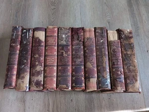Studies In Jewish History And Literature Leather Bound Set Late 1800s Ear 1900s - Picture 1 of 9