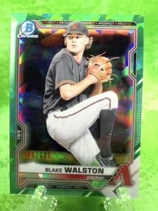 Blake Walston /125 Green - 2021 Bowman Chrome Sapphire #BCP-104 AZ Diamondbacks - Bild 1 von 11