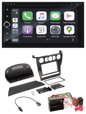 Blaupunkt 2DIN Bluetooth DAB USB DVD MP3 Autoradio für BMW 5er (E60, 2003-2007) - Bild 1 von 4