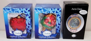 3- Hummel GOEBEL Erbstück Sammlung MUNDGEBLASEN WEIHNACHTEN GLASSCHMUCK Posten - Bild 1 von 8