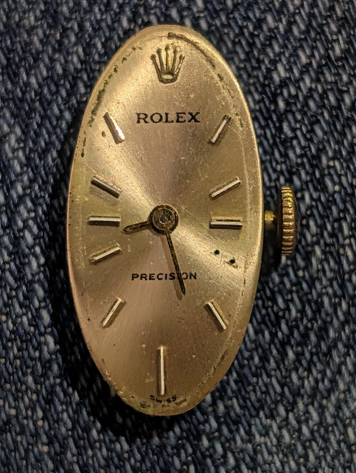 Vintage Rolex Precision Ladies Mechanical Movement & Dial - Image 1 of 2