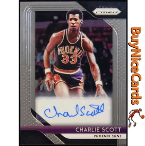 2018  Charlie Scott Panini Prizm Base Auto # S-CST - Picture 1 of 3
