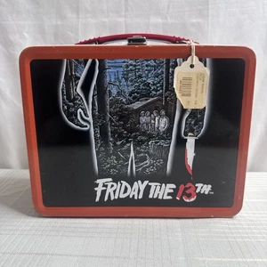 Freitag der 13. Brotdose Dose mit Thermoskanne Jason Voorhees NECA VINTAGE 2002 EUC - Bild 1 von 22