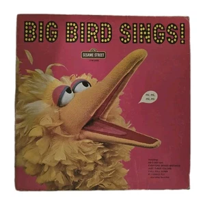 Sesame Street BIG BIRD SINGS Vinyl LP 1974 Record Album Henson Muppets Vintage - Picture 1 of 4
