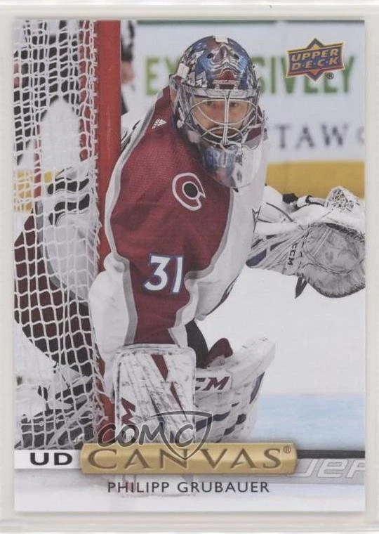 2019-20 Upper Deck UD Canvas Philipp Grubauer #C181 - Image 1 of 2