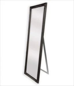 NNEDSZ French Provincial Ornate Mirror - Black - Free Standing 50cm x 170cm - Picture 1 of 1