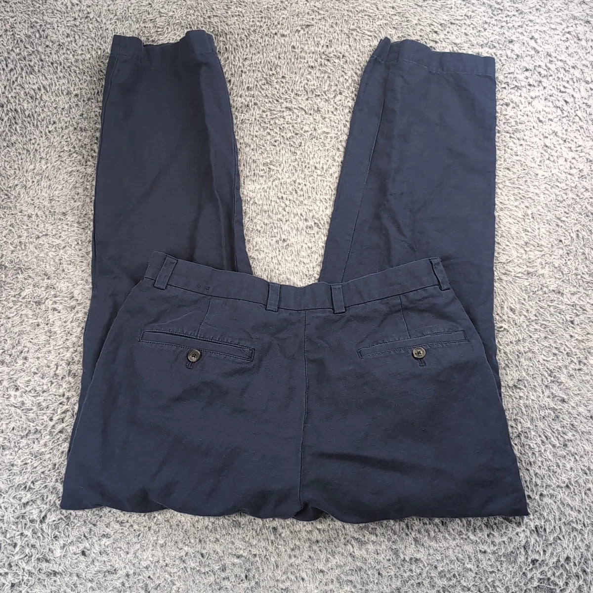 Brooks Brothers Men's Linen Flat Front Pants for sale | eBay