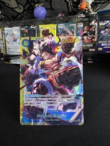 Monkey D. Rufy OP11-118 SEC A Fist of Divine Speed ONE PIECE gioco di carte inglese - Foto 1 di 3