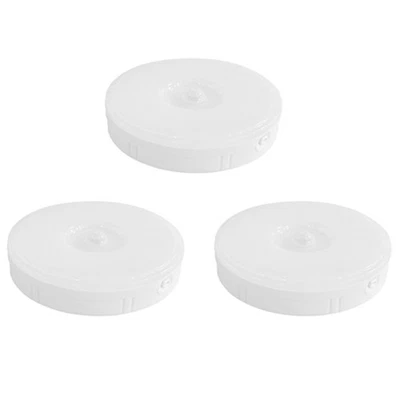 3X Détecteur de Mouvement PIR Veilleuse LED Lampe de Nuit Rechargeable USB 3289 - Photo 1/4