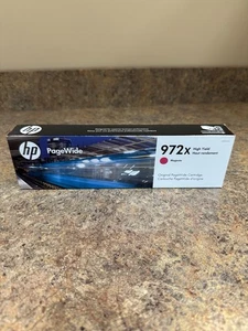 HP PageWide 972x Apurowy wkład atramentowy fabrycznie nowy w oryginalnym opakowaniu - Zdjęcie 1 z 6